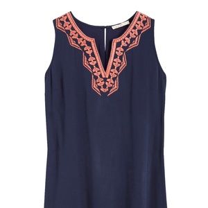 SKIES ARE BLUE Krystyna Embroidered Dress Size: SP